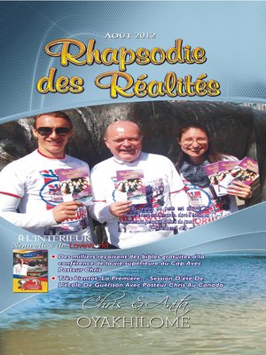 cover image of Rhapsody of Realities August 2012 French Edition